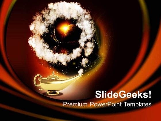 Magic Lamp Beauty PowerPoint Templates And PowerPoint Themes 0712 Magic Lamp Beauty PowerPoint Templates And PowerPoint Themes 0712