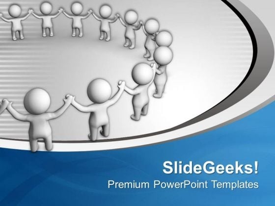Maintain A New Circle PowerPoint Templates Ppt Backgrounds For Slides 0613