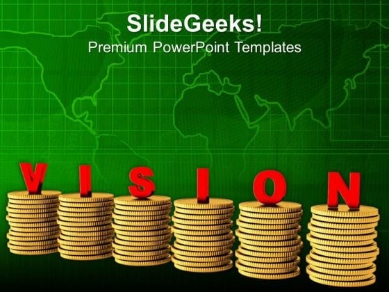 Make A Vision For Money Growth PowerPoint Templates Ppt Backgrounds For Slides 0713 Make A Vision For Money Growth PowerPoint Templates Ppt Backgrounds For Slides 0713