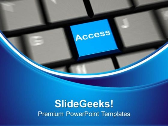 Make Access Difficult For Protection PowerPoint Templates Ppt Backgrounds For Slides 0513