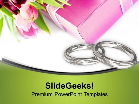 Make Your Wedding Special With Rings PowerPoint Templates Ppt Backgrounds For Slides 0513