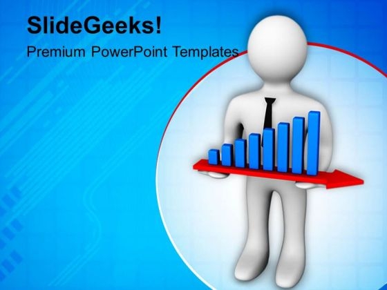 Man Presenting Prgress Of Business PowerPoint Templates Ppt Backgrounds For Slides 0813 Man Presenting Prgress Of Business PowerPoint Templates Ppt Backgrounds For Slides 0813