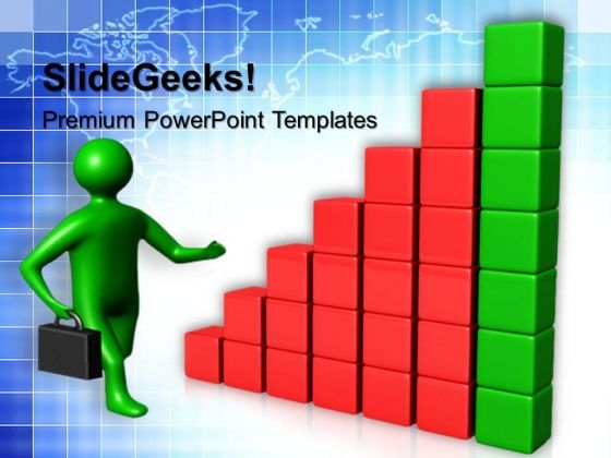 Man Run Towards Success PowerPoint Templates And PowerPoint Themes 0612 Man Run Towards Success PowerPoint Templates And PowerPoint Themes 0612