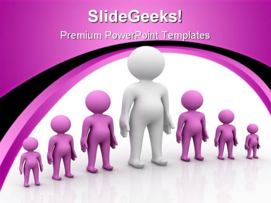Man Standing Out From Crowd Leadership PowerPoint Templates And PowerPoint Backgrounds 0611 Man Standing Out From Crowd Leadership PowerPoint Templates And PowerPoint Backgrounds 0611