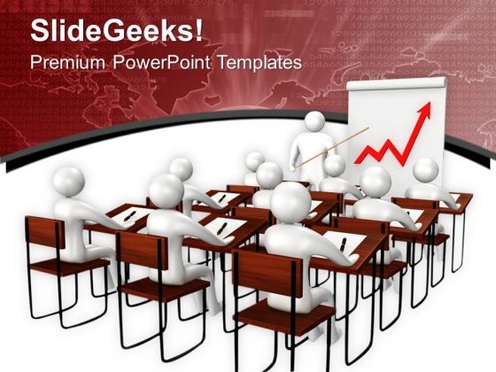 Man Teaching Students Growth Education PowerPoint Templates Ppt Backgrounds For Slides 0213 Man Teaching Students Growth Education PowerPoint Templates Ppt Backgrounds For Slides 0213