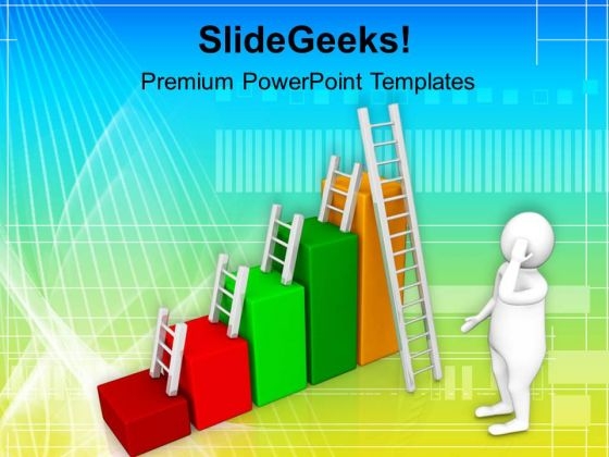 Man Thinking For Business PowerPoint Templates Ppt Backgrounds For Slides 0813 Man Thinking For Business PowerPoint Templates Ppt Backgrounds For Slides 0813