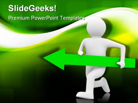 Man With Arrow Success PowerPoint Themes And PowerPoint Slides 0211 Man With Arrow Success PowerPoint Themes And PowerPoint Slides 0211
