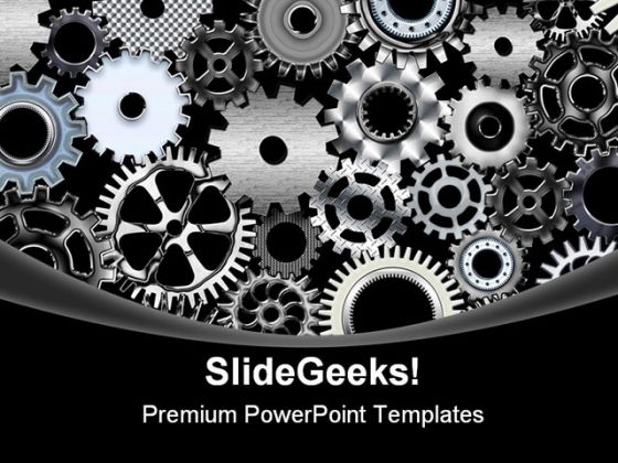 Many Gears Industrial PowerPoint Templates And PowerPoint Backgrounds 0511 Many Gears Industrial PowerPoint Templates And PowerPoint Backgrounds 0511