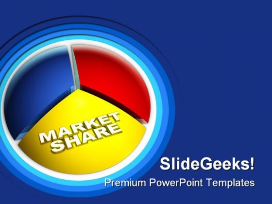 Market Share Business PowerPoint Templates And PowerPoint Backgrounds 0511 Market Share Business PowerPoint Templates And PowerPoint Backgrounds 0511