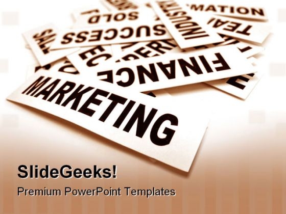 Marketing Finance PowerPoint Template 0910 Marketing Finance PowerPoint Template 0910
