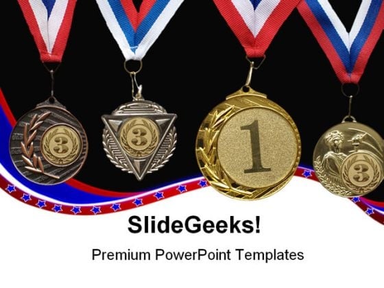 Medal Sports PowerPoint Templates And PowerPoint Backgrounds 0511 Medal Sports PowerPoint Templates And PowerPoint Backgrounds 0511