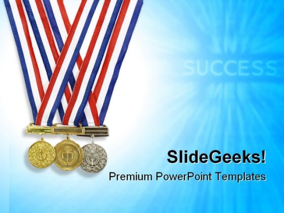 Medal Success PowerPoint Templates And PowerPoint Backgrounds 0711 Medal Success PowerPoint Templates And PowerPoint Backgrounds 0711