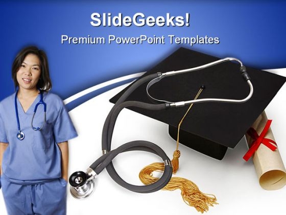 Medical Education People PowerPoint Backgrounds And Templates 0111