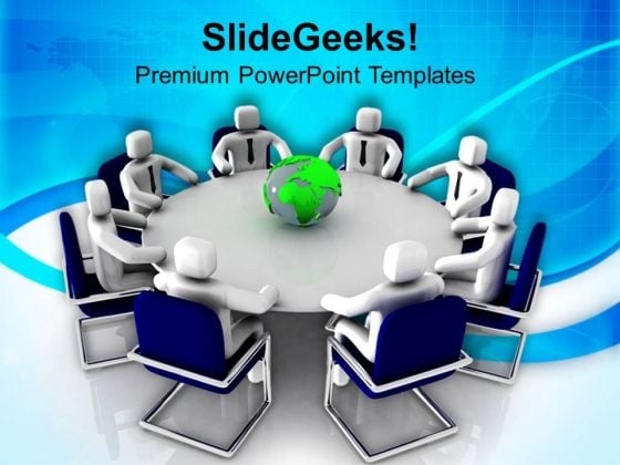 Meeting On Global Economic Crisis PowerPoint Templates Ppt Backgrounds For Slides 0713 Meeting On Global Economic Crisis PowerPoint Templates Ppt Backgrounds For Slides 0713