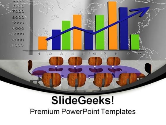 meeting statistic graph business powerpoint themes and powerpoint