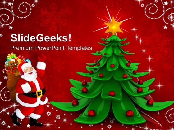 christmas powerpoint themes christmas template ppt