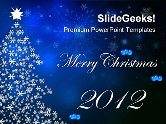 Merry Christmas Holidays PowerPoint Templates And PowerPoint Backgrounds 1211