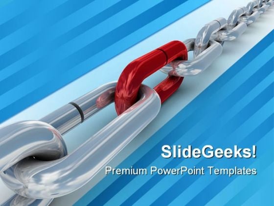 Metal Chain Industrial PowerPoint Themes And PowerPoint Slides 0711 Metal Chain Industrial PowerPoint Themes And PowerPoint Slides 0711
