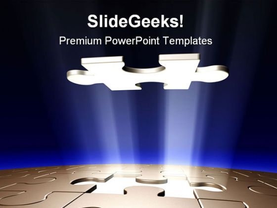 Missing Piece Business PowerPoint Templates And PowerPoint Backgrounds 0711 Missing Piece Business PowerPoint Templates And PowerPoint Backgrounds 0711