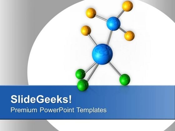 Molecular Structure Of Atoms Science PowerPoint Templates Ppt Backgrounds For Slides 0513