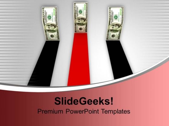Money Bills Race Business PowerPoint Templates And PowerPoint Themes 1012