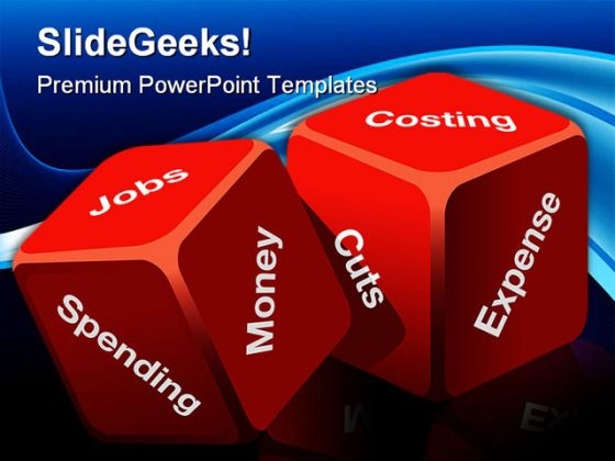 Money Dice Finance PowerPoint Templates And PowerPoint Backgrounds 0211 Money Dice Finance PowerPoint Templates And PowerPoint Backgrounds 0211