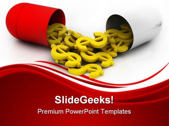 money_is_medicine_finance_powerpoint_templates_and_powerpoint_backgrounds_0911_title