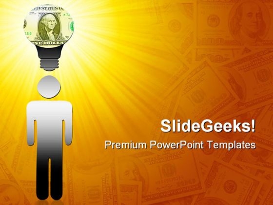 Money Making Idea Business PowerPoint Themes And PowerPoint Slides 0211