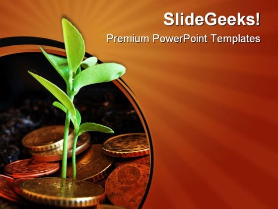 Money Plant Finance PowerPoint Themes And PowerPoint Slides 0811 Money Plant Finance PowerPoint Themes And PowerPoint Slides 0811