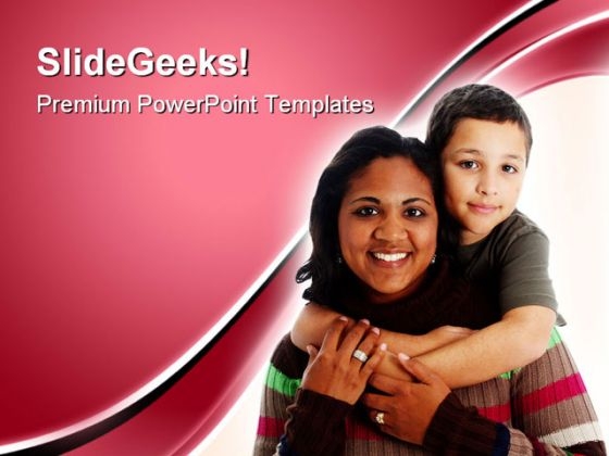 Mother And Son Family PowerPoint Templates And PowerPoint Backgrounds 0711 Mother And Son Family PowerPoint Templates And PowerPoint Backgrounds 0711