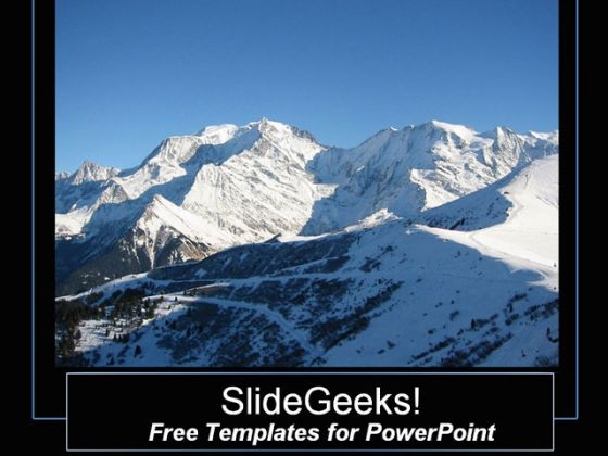mountain powerpoint templates slides and graphics mountain powerpoint template