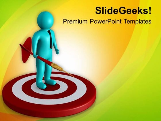 Move Towards Achieving Target PowerPoint Templates Ppt Backgrounds For Slides 0713 Move Towards Achieving Target PowerPoint Templates Ppt Backgrounds For Slides 0713