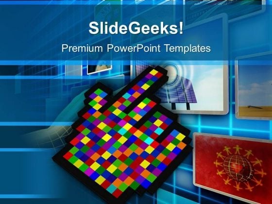 Move Towards Technology PowerPoint Templates Ppt Backgrounds For Slides 0513 Move Towards Technology PowerPoint Templates Ppt Backgrounds For Slides 0513
