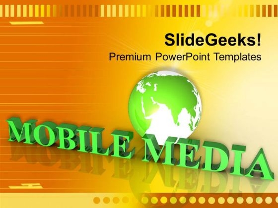 Multimedia Global Technology PowerPoint Templates Ppt Backgrounds For Slides 0413
