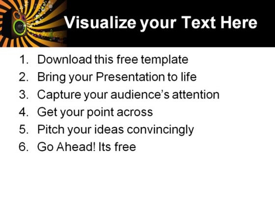 Music Box PowerPoint Template content ready impactful