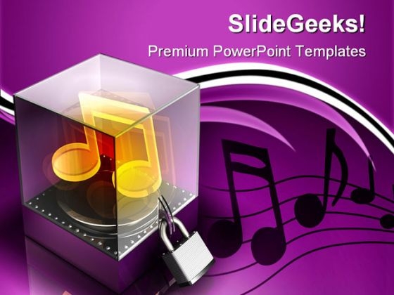 Music Security PowerPoint Themes And PowerPoint Slides 0711 Music Security PowerPoint Themes And PowerPoint Slides 0711
