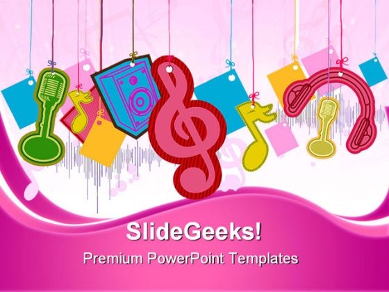 Music Symbol PowerPoint Templates And PowerPoint Backgrounds 0411