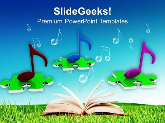 Musical Nodes PowerPoint Templates Ppt Backgrounds For Slides 0313 Musical Nodes PowerPoint Templates Ppt Backgrounds For Slides 0313