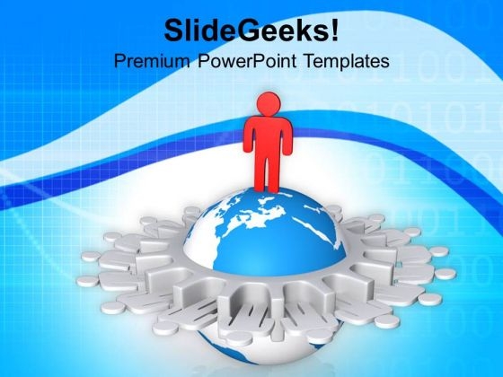 Network Of Global Leader Business Concept PowerPoint Templates Ppt Backgrounds For Slides 0813 Network Of Global Leader Business Concept PowerPoint Templates Ppt Backgrounds For Slides 0813