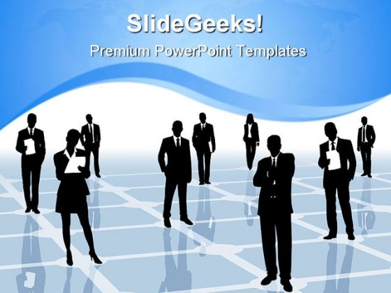 Networking01 Business PowerPoint Templates And PowerPoint Backgrounds 0611