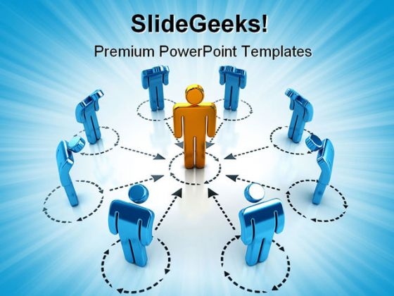 Networking Internet PowerPoint Template 0810 Networking Internet PowerPoint Template 0810