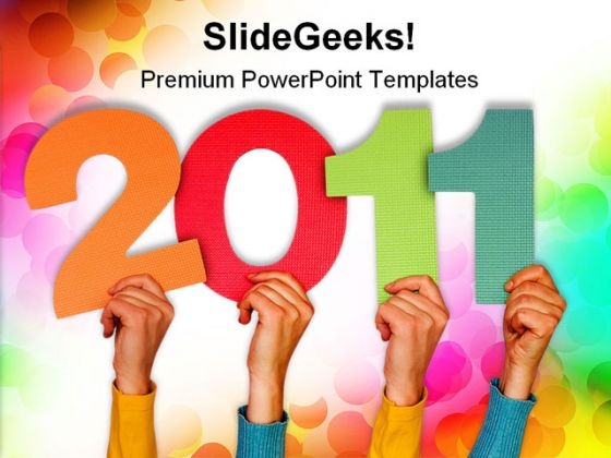 New Year 2011 Festival PowerPoint Templates And PowerPoint Backgrounds 0511