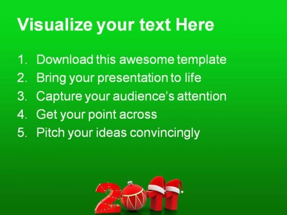 New Year 2011 Festival PowerPoint Themes And PowerPoint Slides 0611 informative aesthatic