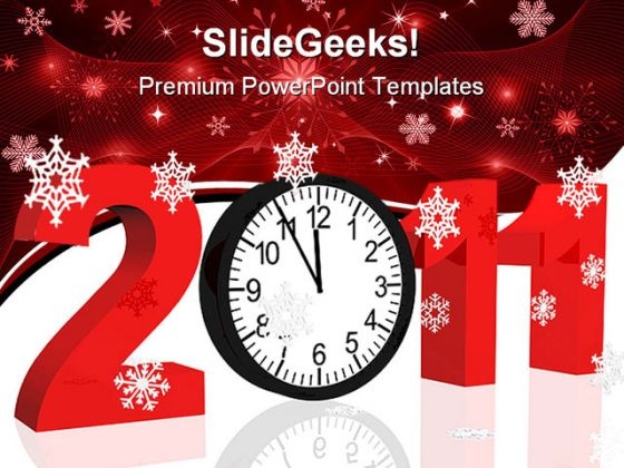New Year 2011 Future PowerPoint Backgrounds And Templates 1210