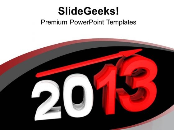 New Year 2013 Holidays PowerPoint Templates Ppt Backgrounds For Slides 0113
