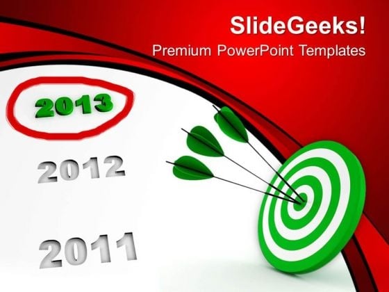New Year Ahead Target Business PowerPoint Templates Ppt Backgrounds For Slides 1112 New Year Ahead Target Business PowerPoint Templates Ppt Backgrounds For Slides 1112