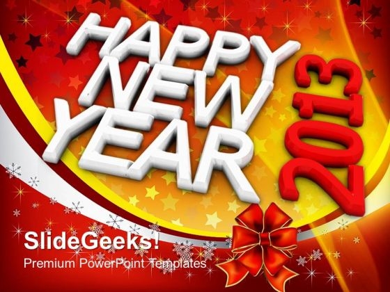 New Year Holiday PowerPoint Templates And PowerPoint Themes 1012 New Year Holiday PowerPoint Templates And PowerPoint Themes 1012