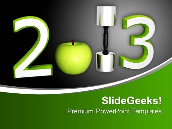 New Year Object Shape Nutrition PowerPoint Templates Ppt Backgrounds For Slides 0113 New Year Object Shape Nutrition PowerPoint Templates Ppt Backgrounds For Slides 0113