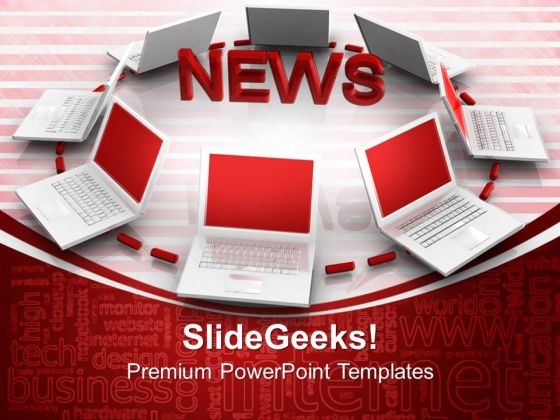 News Concept Technology PowerPoint Templates And PowerPoint Themes 0812 News Concept Technology PowerPoint Templates And PowerPoint Themes 0812