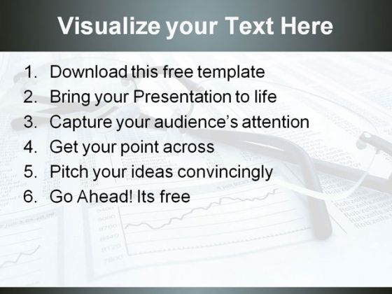 Print Media Communication PowerPoint Template impactful